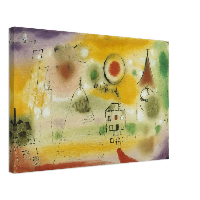 Paul Klee Winter Day, Shortly before Noon.