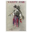 Vanity Fair cover magazine vintage illustration October 1914 by Rabajoi: A refugee from Paris.