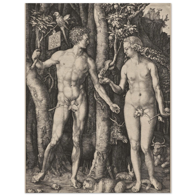 Adam and Eve by Albrecht Dürer