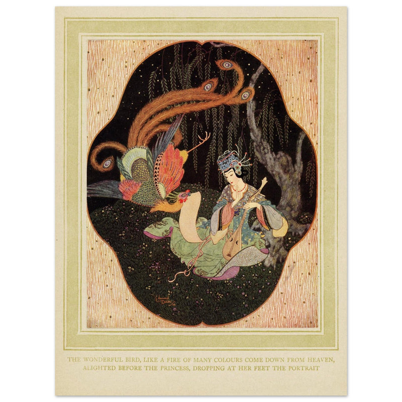 Edmund Dulac The story of the bird Feng. A Fairy tale from China.