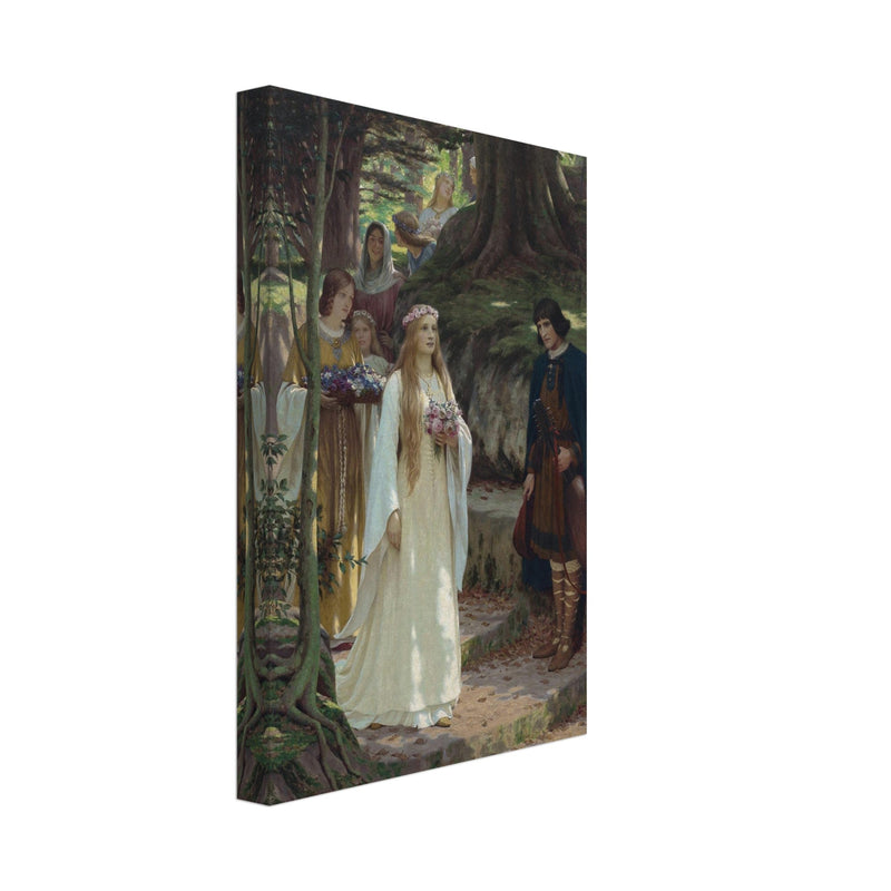 Edmund Blair Leighton painting  My Lady Passeth By
