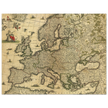 Ancient map of Europe. Nova et Accurata Totius Europae Descriptio by Frederik de Wit