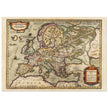 Ancient map of Europe and the Celts. Europam sive Celticam veterem by Abraham Ortelius.
