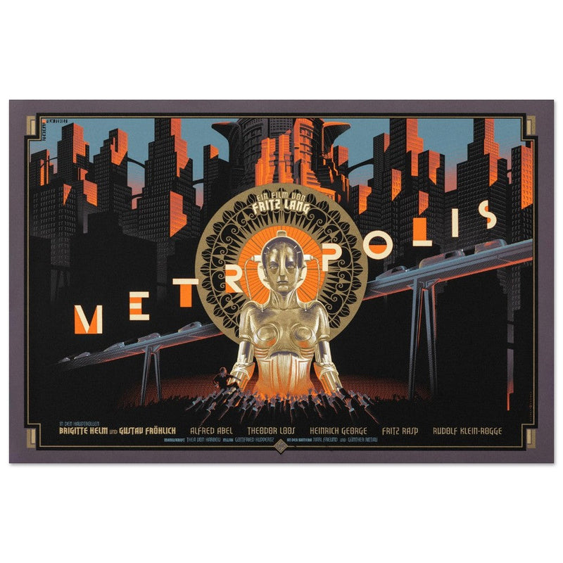Metropolis movie poster.