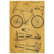 Vintage bicycle patent 1899 by M. C Johnson.