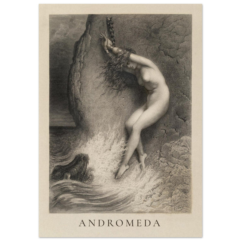 Andromeda by Gustav Doré