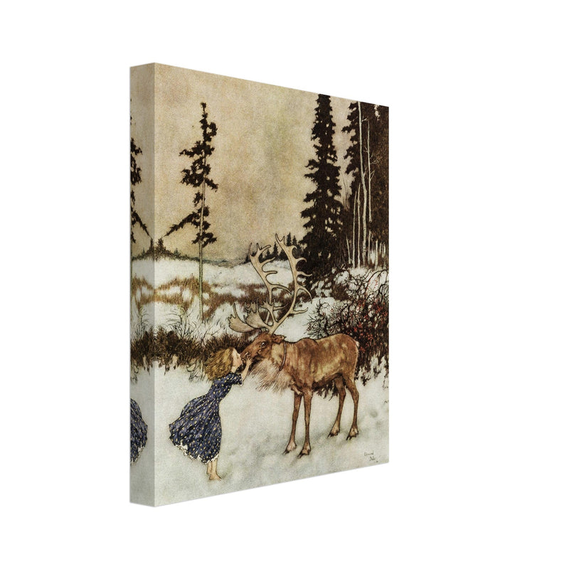 Illustration by Edmund Dulac for The Snow Queen by Hans Christian Andersen.