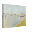 Georges Seurat The canal of Gravelines, in the direction of the sea.