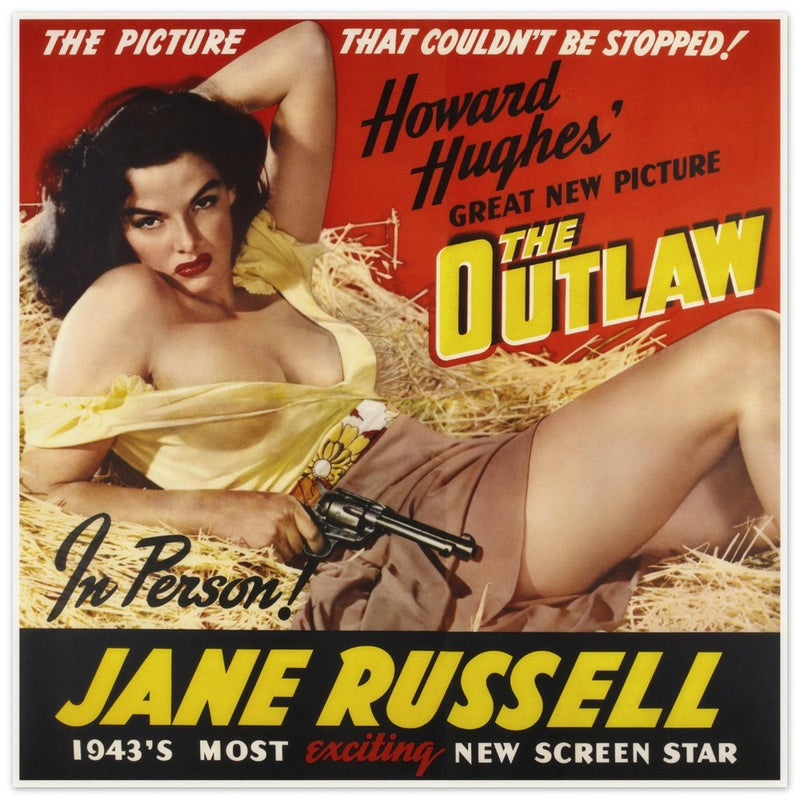 The Outlaw movie poster.