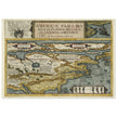 Map of North America by Cornelis de Jode.