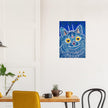 Cat Gouache by Louis Wain.