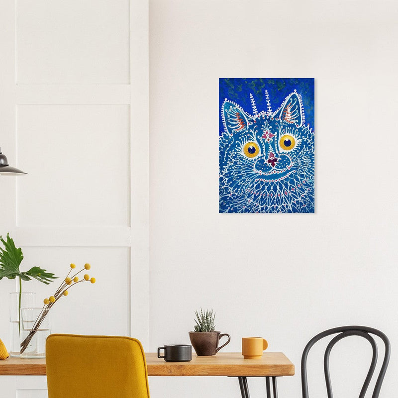 Cat Gouache by Louis Wain.