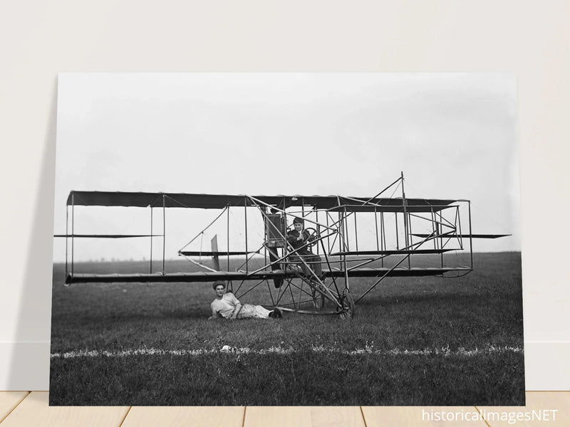 Geo. S. Russell vintage airplane