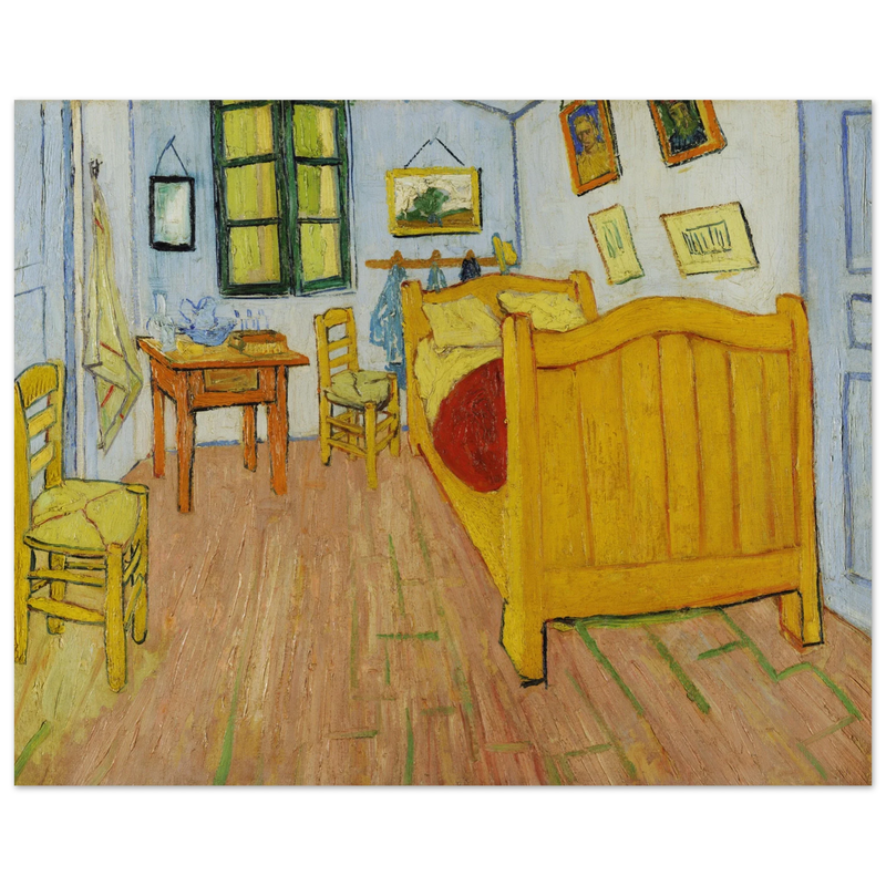 The Bedroom by Vincent Van Gogh
