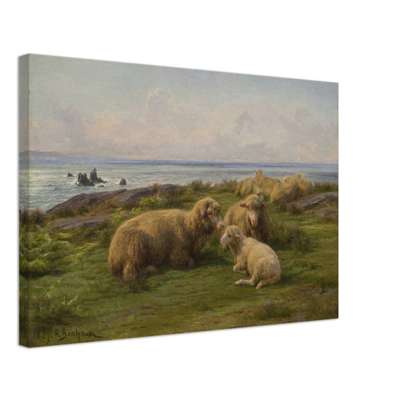 Sheep by the Sea by Rosa Bonheur.