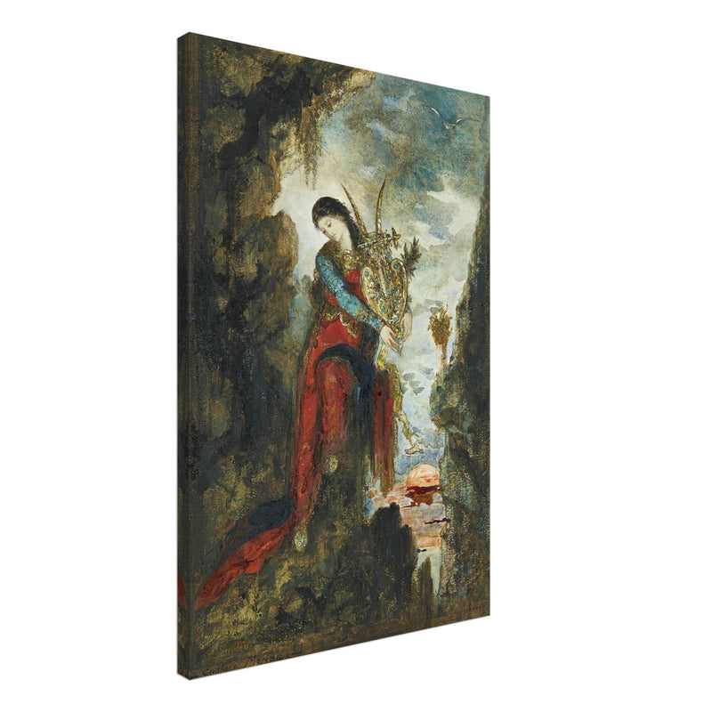 Sappho painting by Gustave Moreau