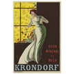 Krondorf mineral water vintage advertising poster by Leonetto Cappiello.