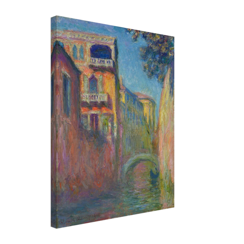 The Rio della Salute by Claude Monet