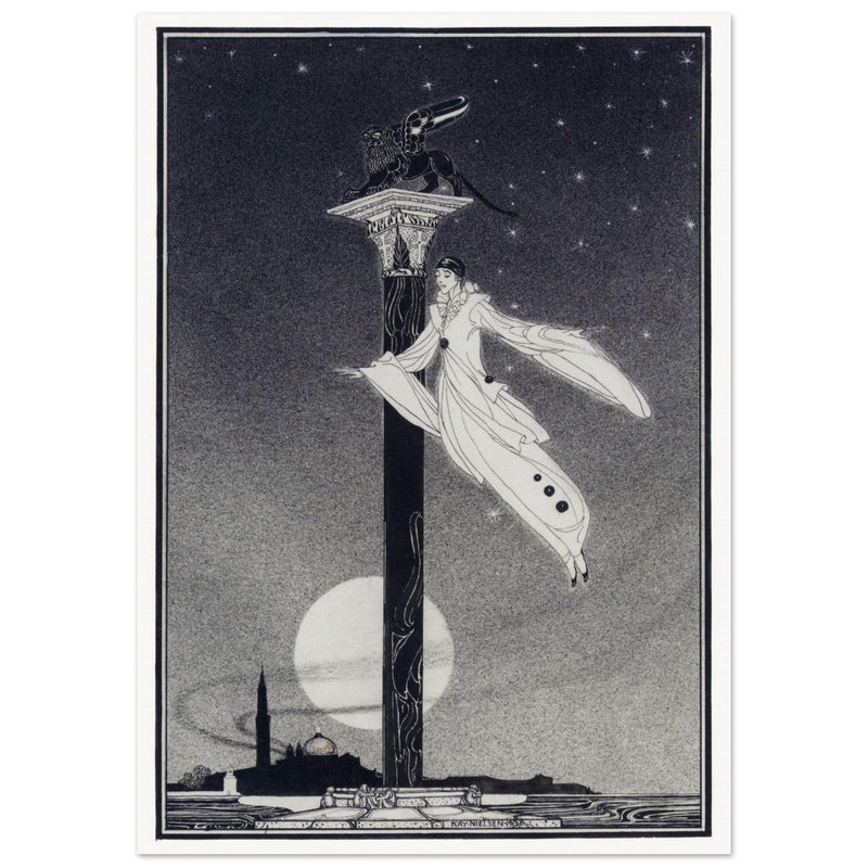 Kay Nielsen and his illustration Consolation 1913.