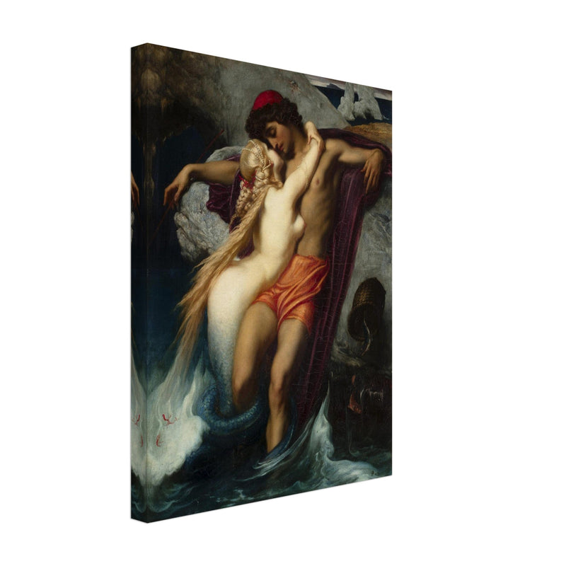 The Fisherman and the Syren painting by Frederic Leighton