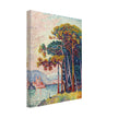 Paul Signac Antibes (la pinede) Pine trees painting
