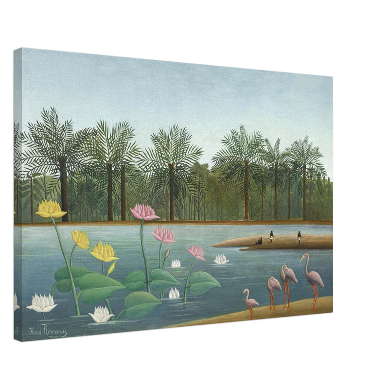 Henri Rousseau Les Flamants The Flamingoes painting