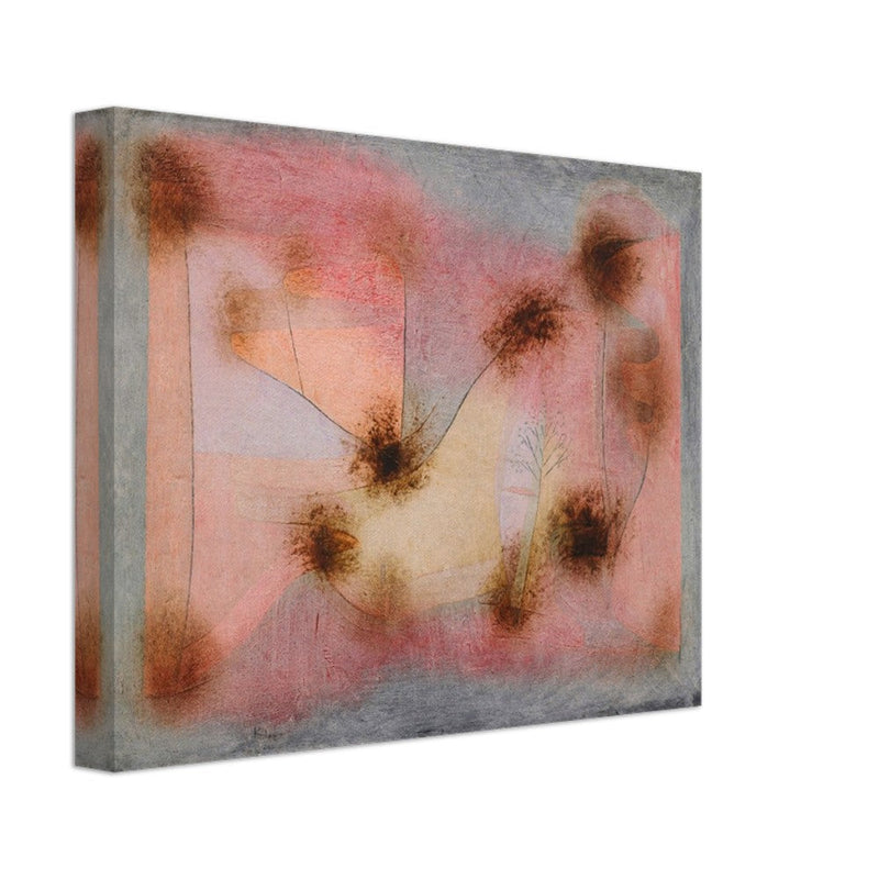 Paul Klee Hardy plants abstract painting.