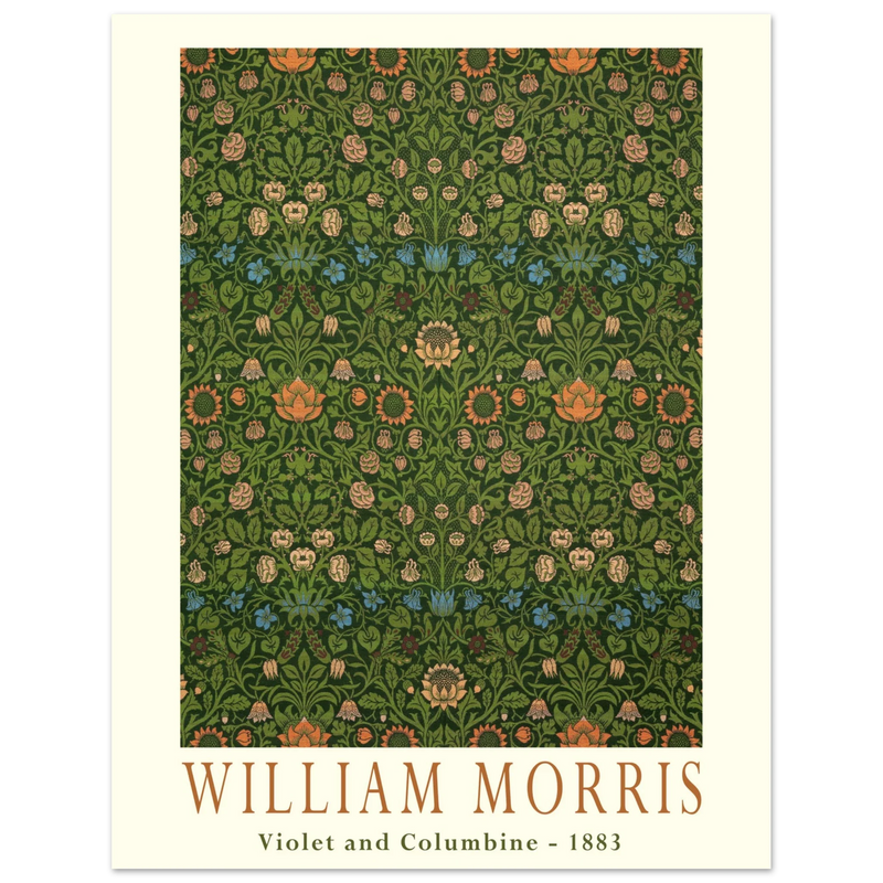 William Morris Violet and Columbine.