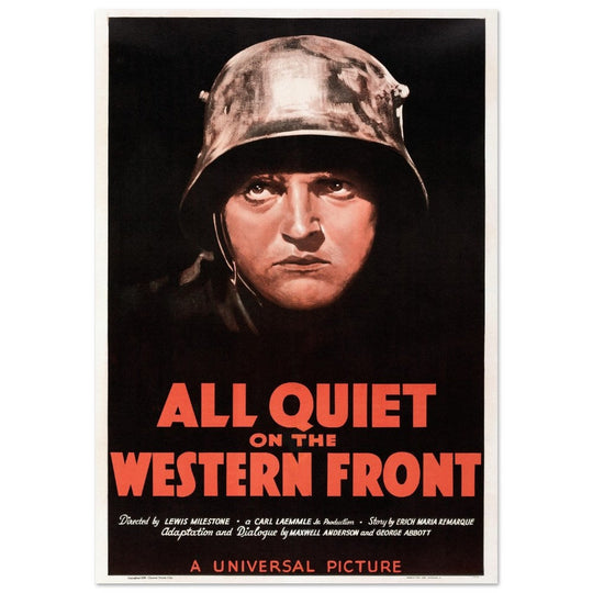 All Quiet on the Western Front movie poster.