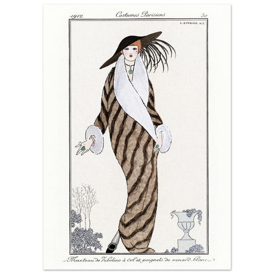 George Barbier Journal des Dames et des Modes, 1912, Costumes Parisiens.