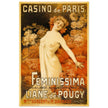 Casino of Paris vintage advertising poster  1904 by Georges Redon.