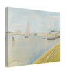 Georges Seurat The canal of Gravelines, in the direction of the sea.