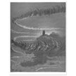 Gustave Dore illustration for The Divine Comedy by Dante Alighieri.  Paradise.
