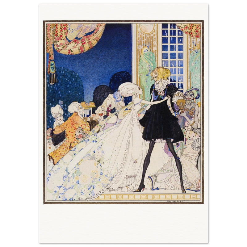 Kay Nielsen and his illustration to The Twelve Dancing Princesses.