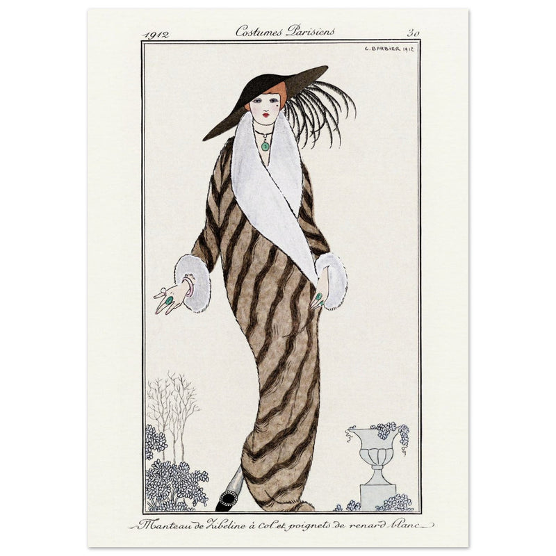 George Barbier Journal des Dames et des Modes, 1912, Costumes Parisiens.