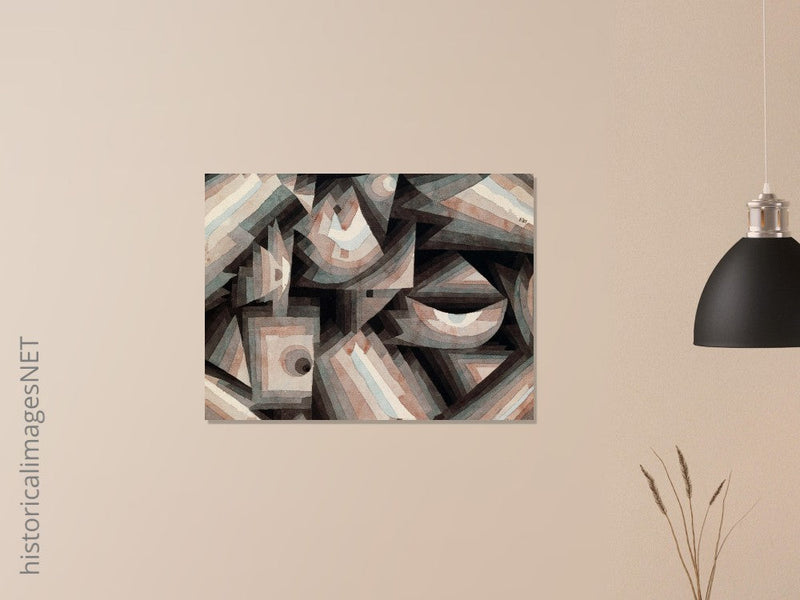 Paul Klee Crystal Gradation.  wallart