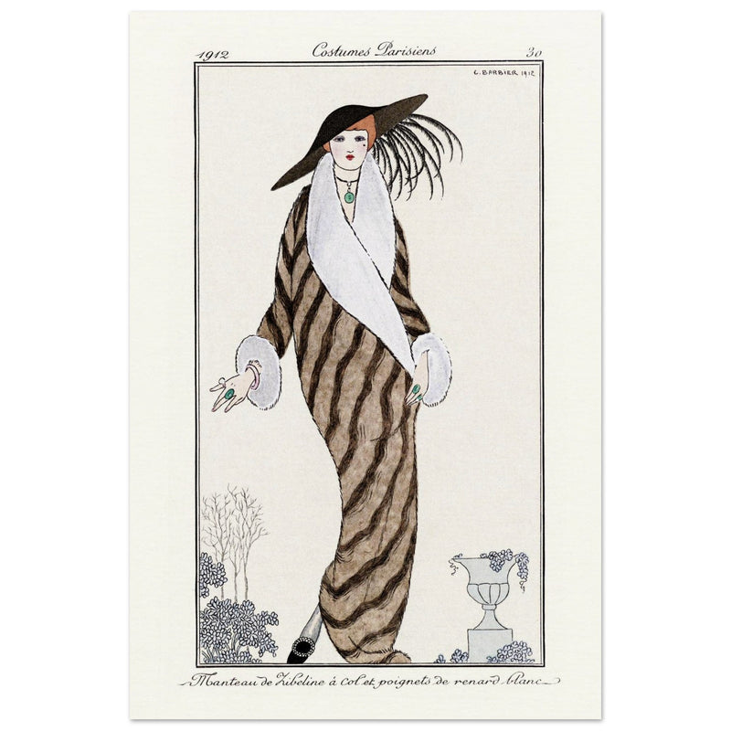 George Barbier Journal des Dames et des Modes, 1912, Costumes Parisiens.