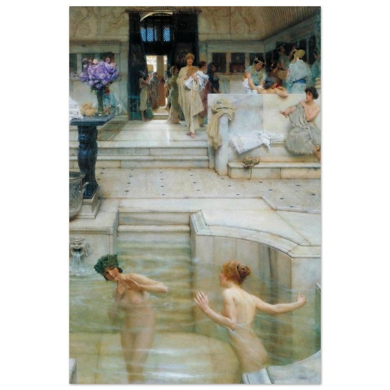 Lawrence Alma Tadema Women stabian baths in Pompeii Rome
