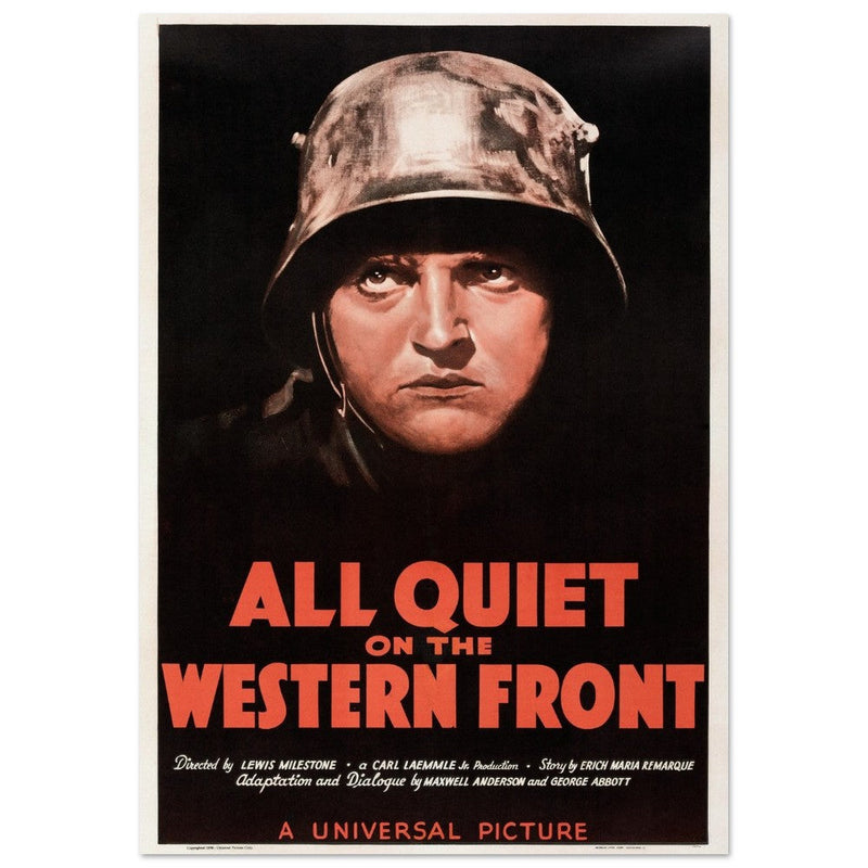 All Quiet on the Western Front movie poster.