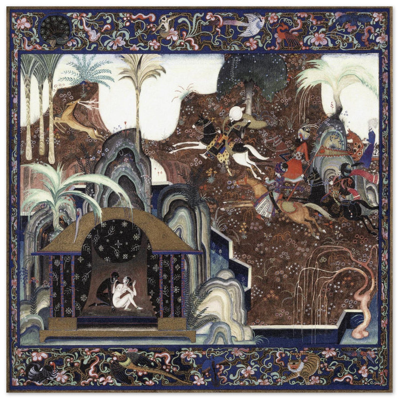 Kay Nielsen One Thousand and One Nights illustration The Tale of the Third Old Man