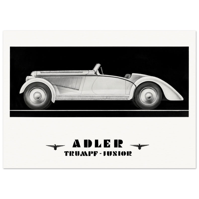 Adler Trumpf Junior Sport roadster vintage car