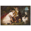 Scene from A Midsummer Night's Dream. Titania and Bottom painting by Edwin Landseer.