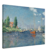 Red Boats Argenteuil by Claude Monet