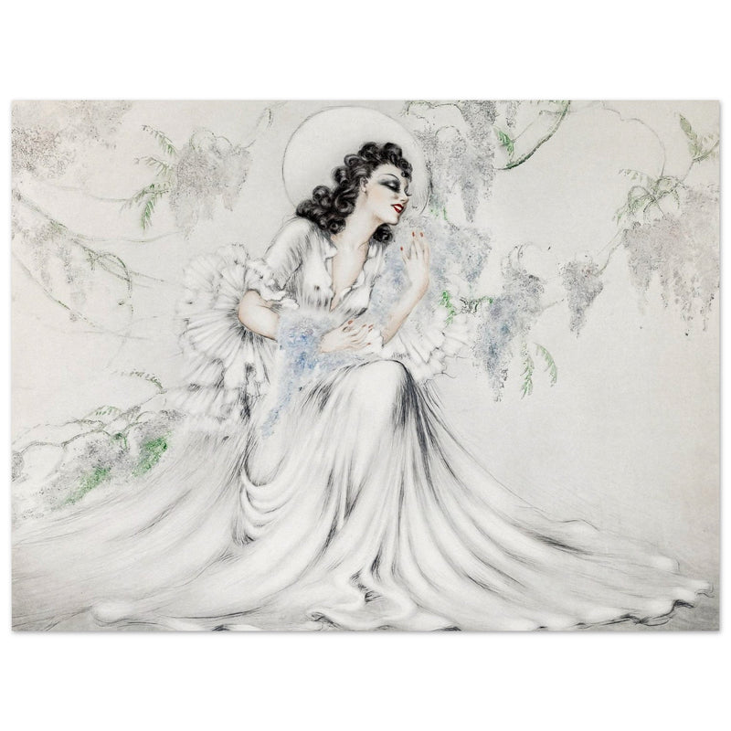 Louis Icart Wisteria (La Glycine)