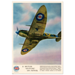 A British Spitfire on Patrol Propaganda II World War