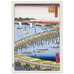 Ryogoku Bridge and the Great Riverbank by Utagawa Hiroshige