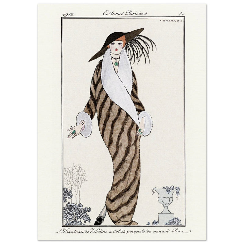 George Barbier Journal des Dames et des Modes, 1912, Costumes Parisiens.