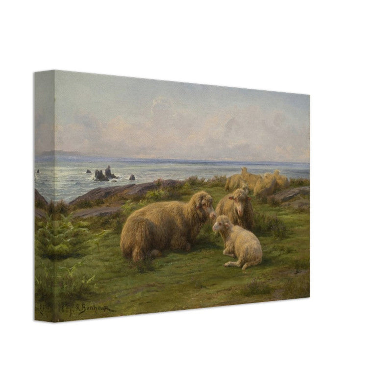 Sheep by the Sea by Rosa Bonheur.