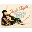 Charlie Chaplin Modern Times movie poster.