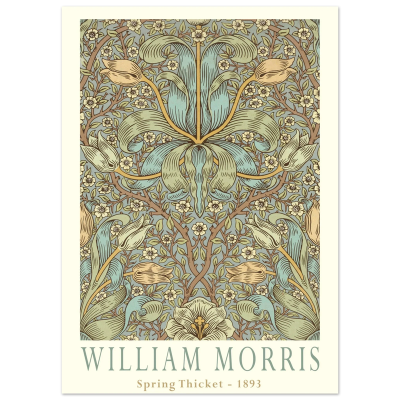 William Morris Spring Thicket 1893.